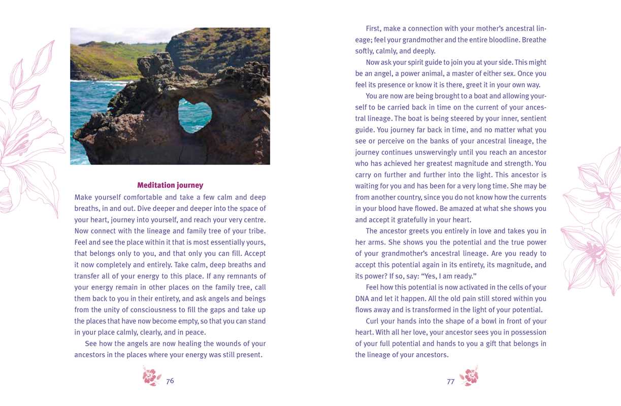 Ancestral Healing for Your Spiritual and Genetic Families by Jeanne Ruland: Paperback; 112 pages / English