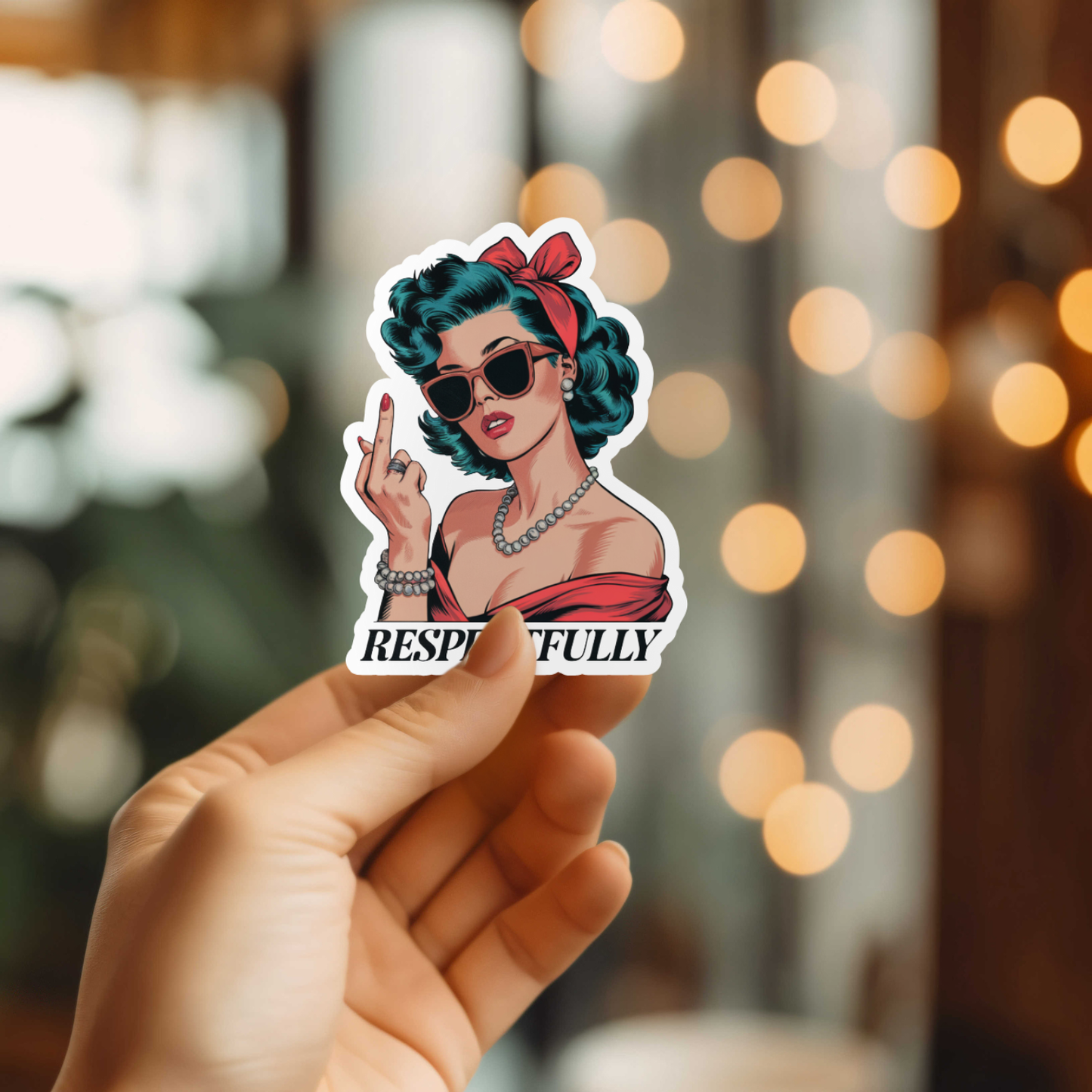 Sticker MMT - Respectfully