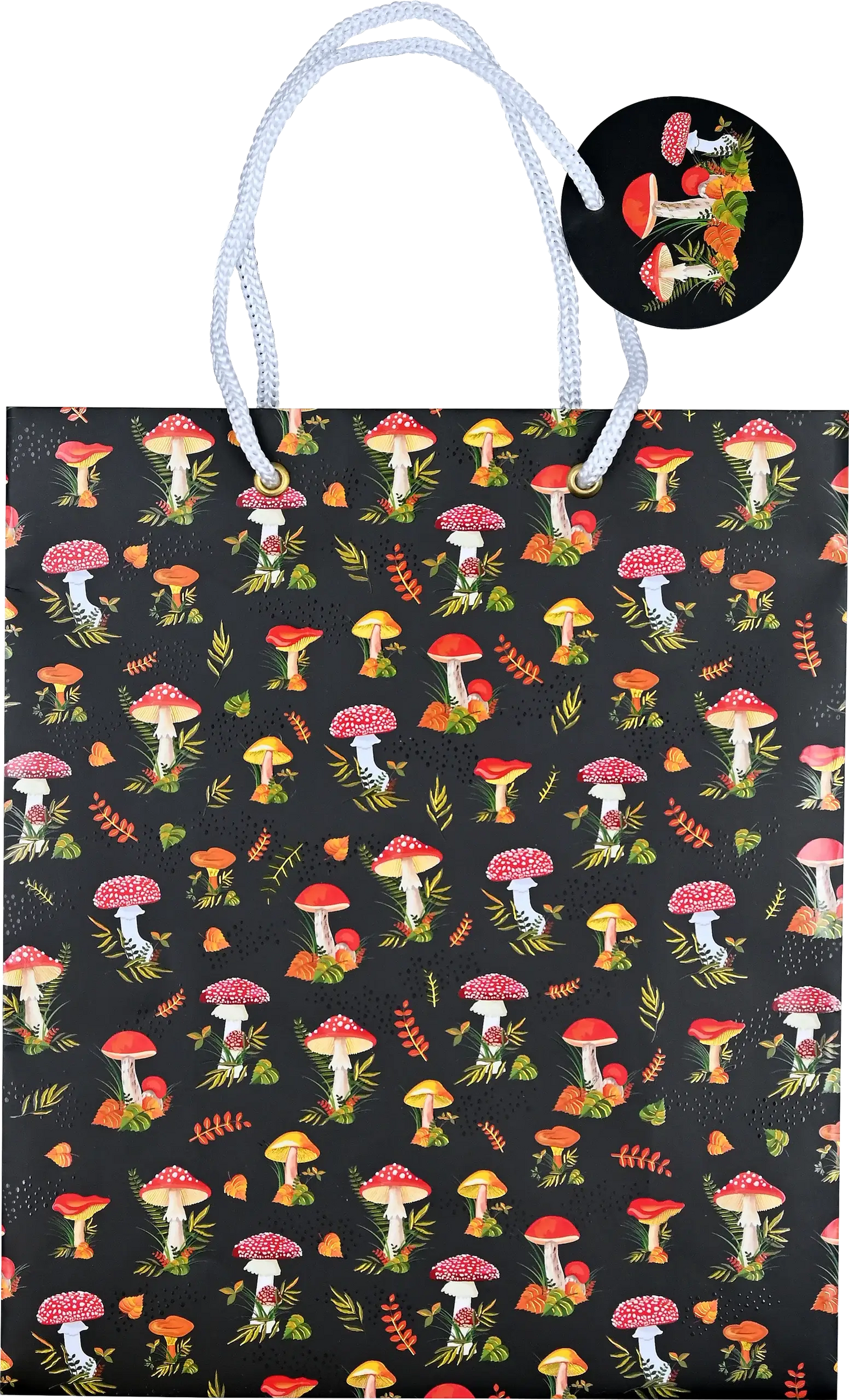 Gift Bag - Peter Pauper - Mushrooms