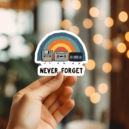 MMT - Never Forget Vinyl Sticker
