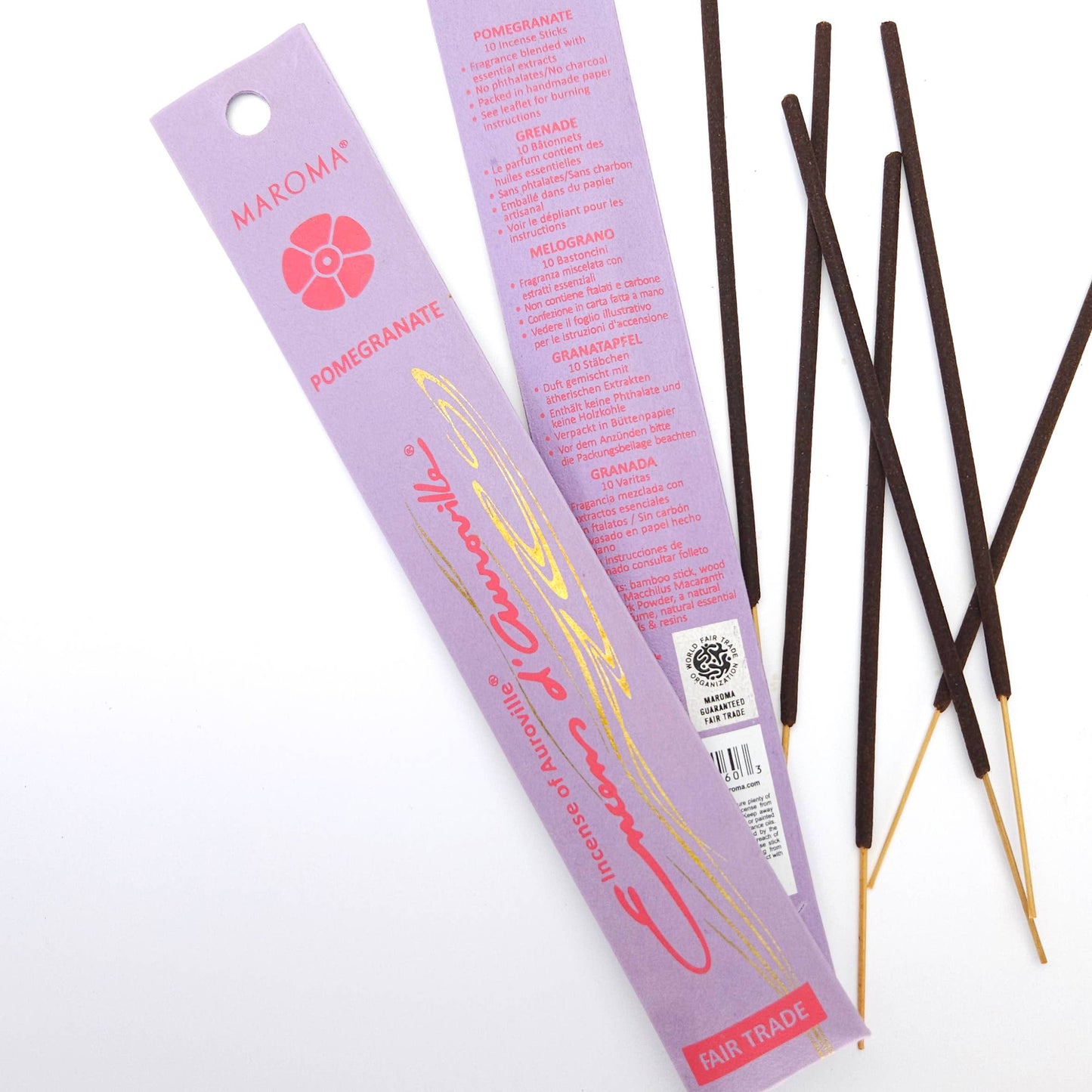 Maroma Premium Stick Incense Pomegranate