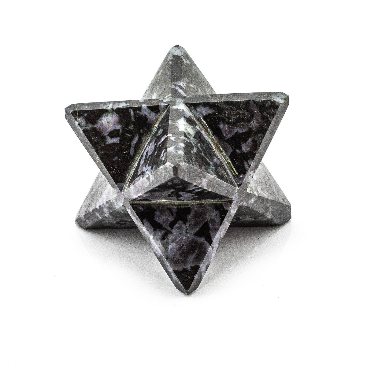 Gemstone Merkaba Large: Ruby Matrix