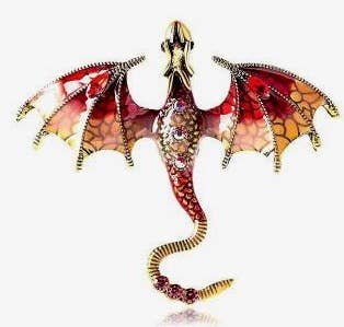 Dragon Pin (Brooch): Assorted