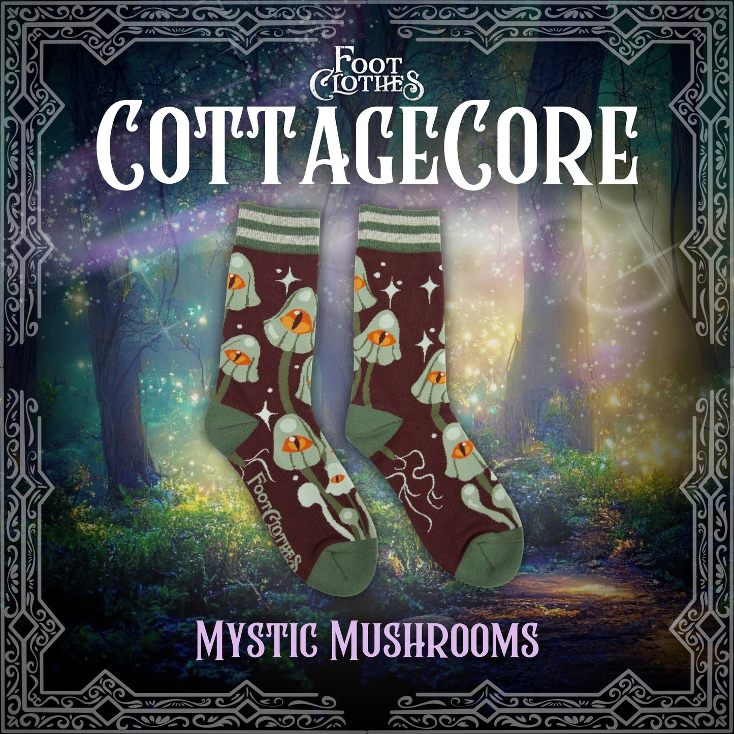 Socks - Foot Clothes - Mystic Mushrooms Crew