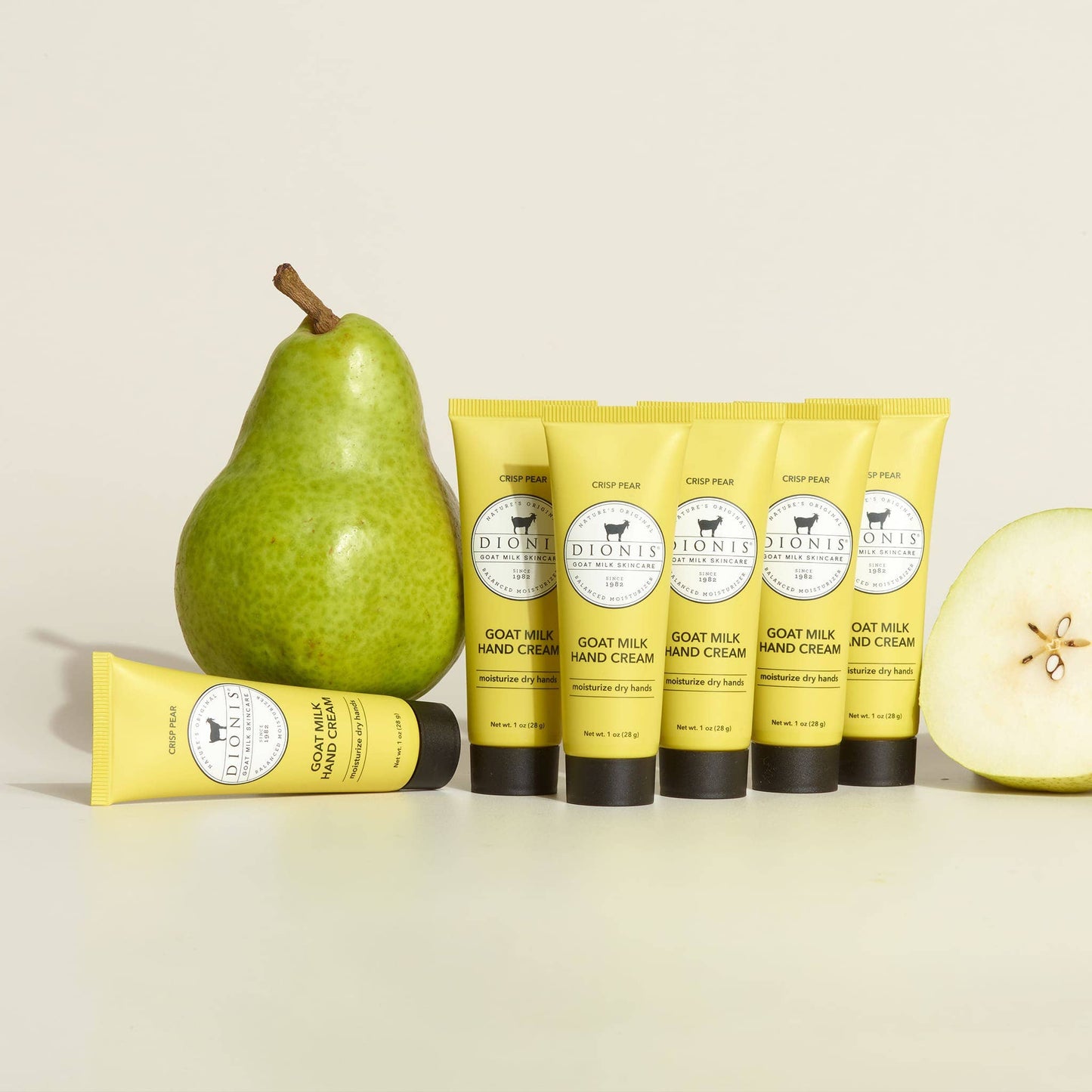 Dionis Crisp Pear Goat Milk Hand Cream, 1oz