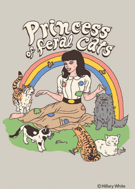 Magnet - Ephemera - Princess of Feral Cats
