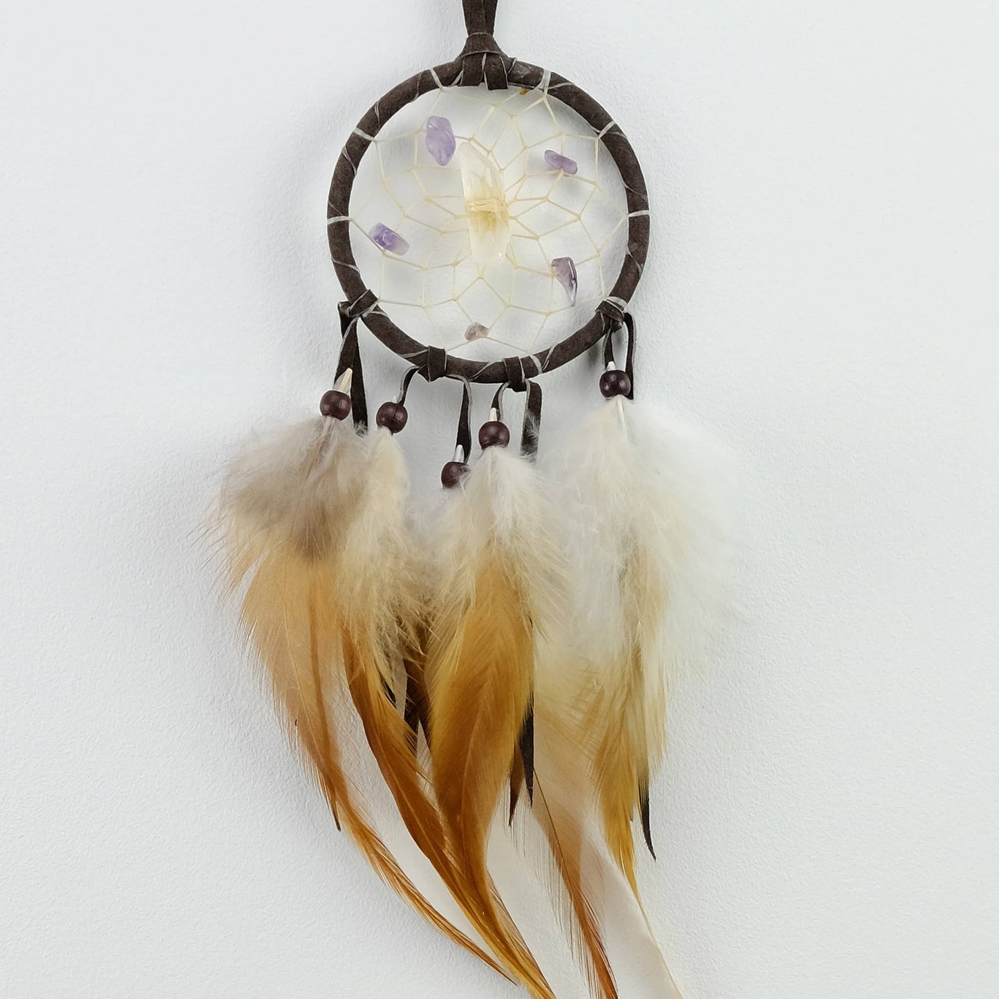 Dream Catcher - Dark Brown Vision Seeker: 2.5"