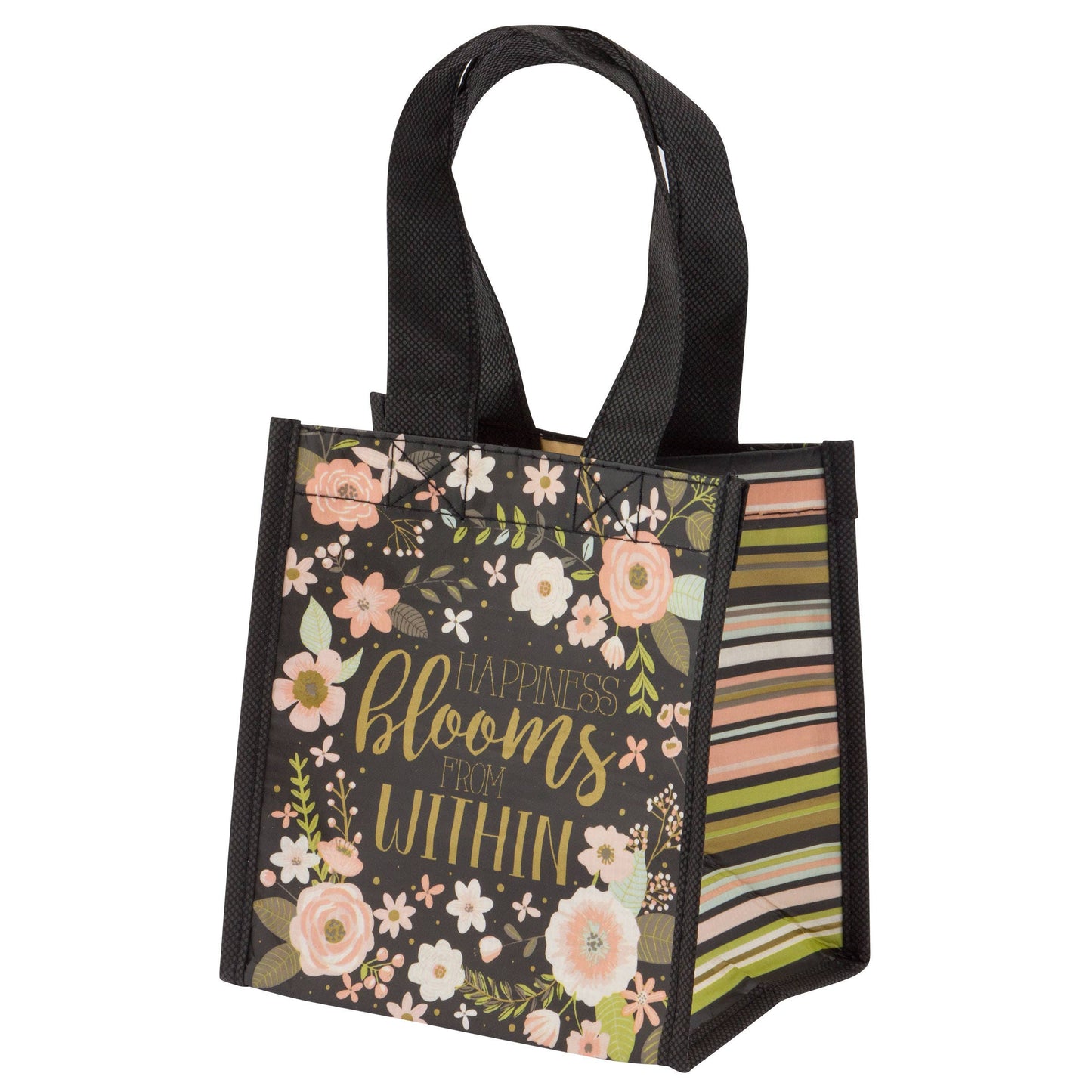 Gift Bag - Small - Recycled Karma - Ink Floral