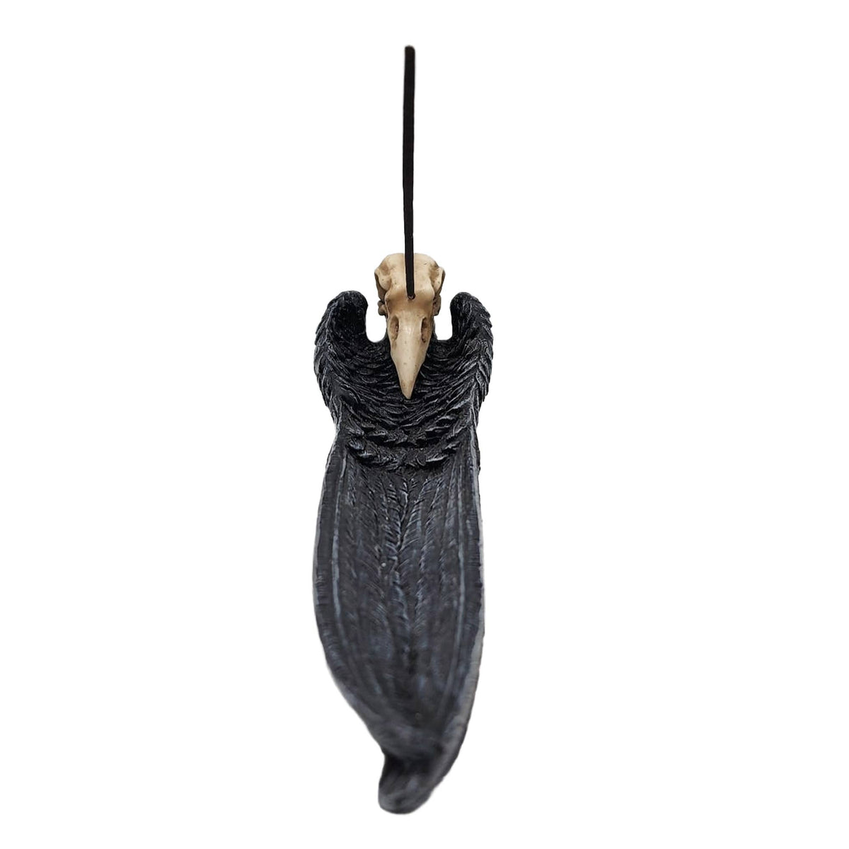 Raven Crow Skull Incense Burner