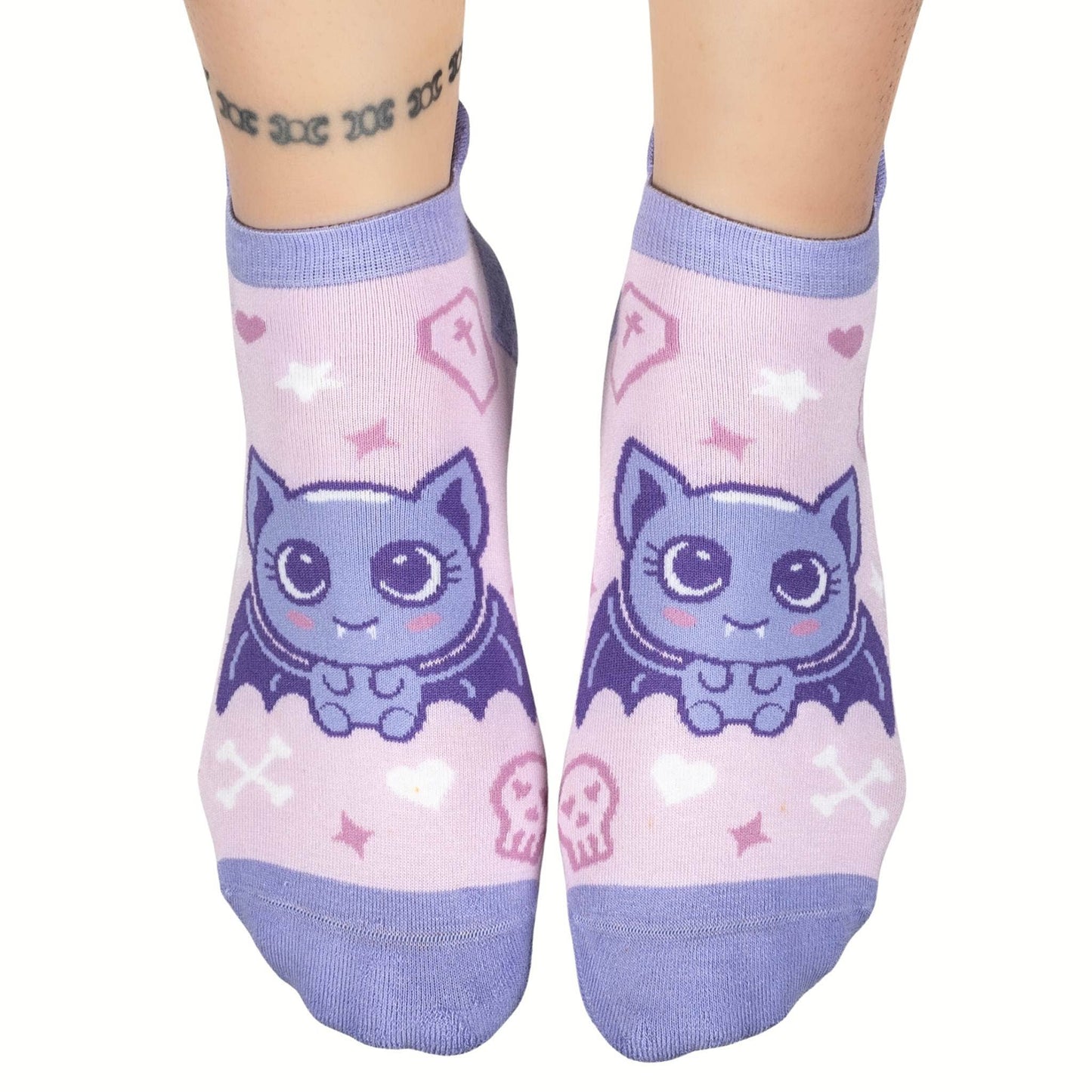 Foot Clothes - Widdle Bat Guy Ankle