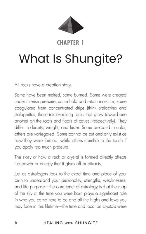 Healing with Shungite by Jessica Mahler