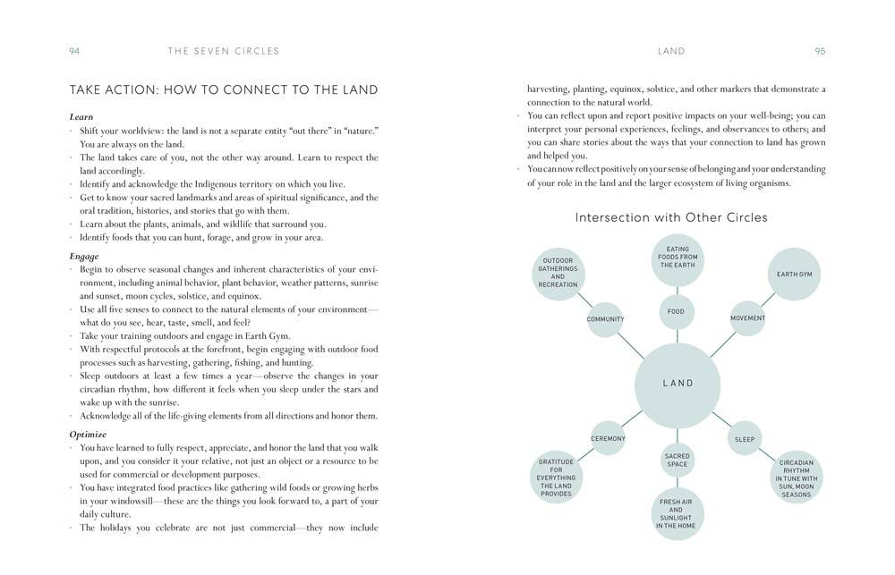 Seven Circles by Chelsey Luger - Indigenous Teachings