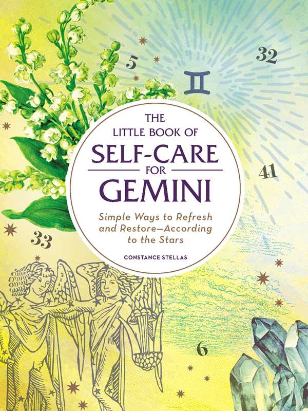 Little Book of Self-Care for Gemini by Constance Stellas: Hardcover