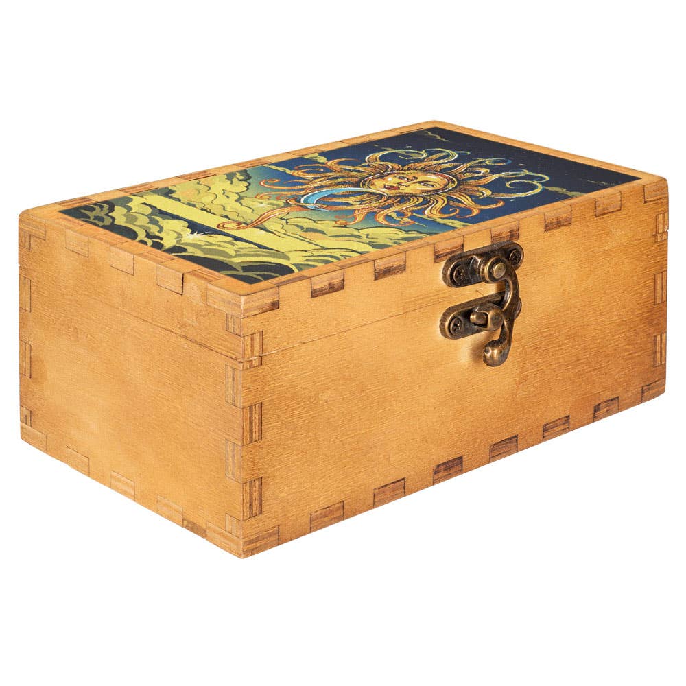 Tarot Card Box - Sun & Moon