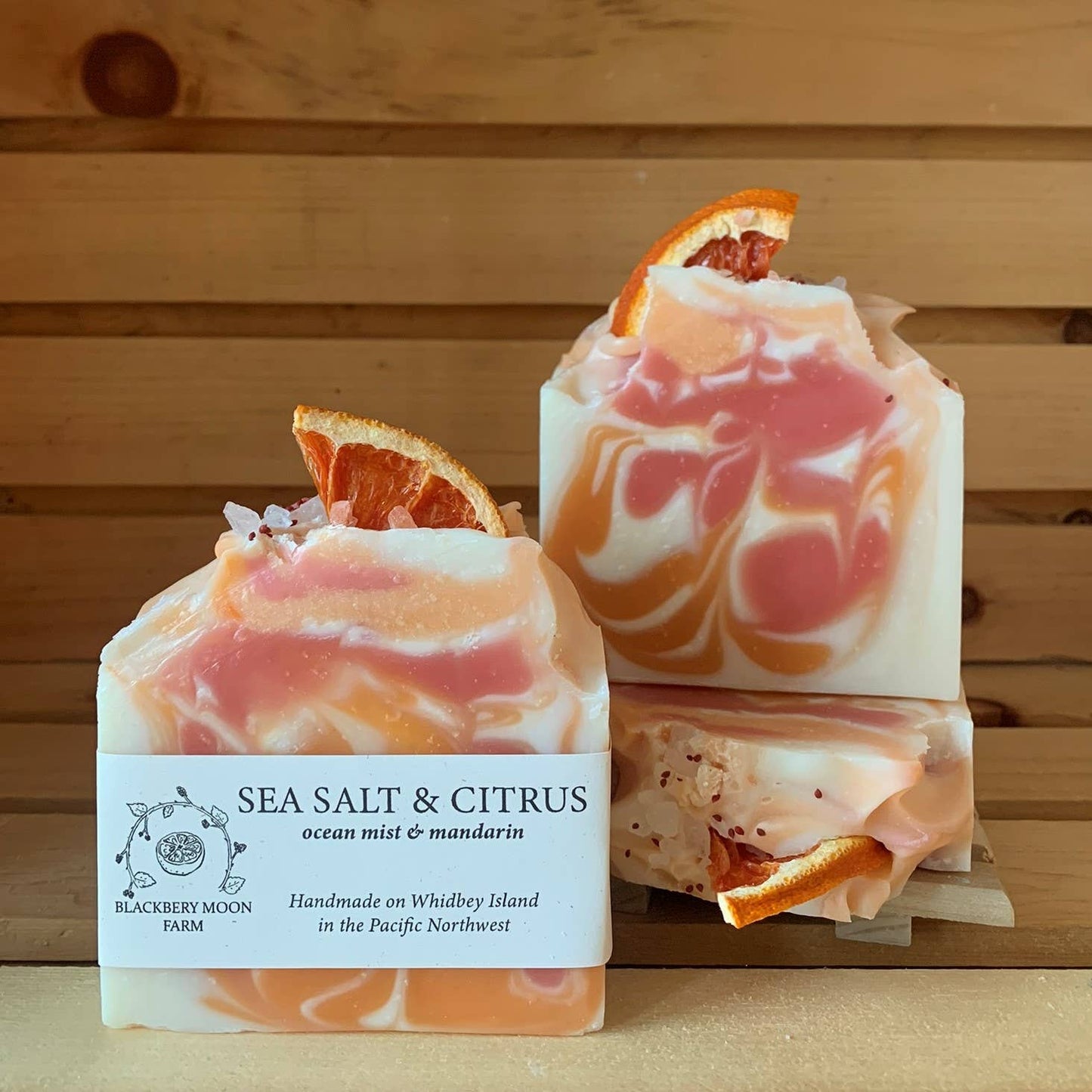 Blackberry Moon Soap - Sea Salt & Citrus