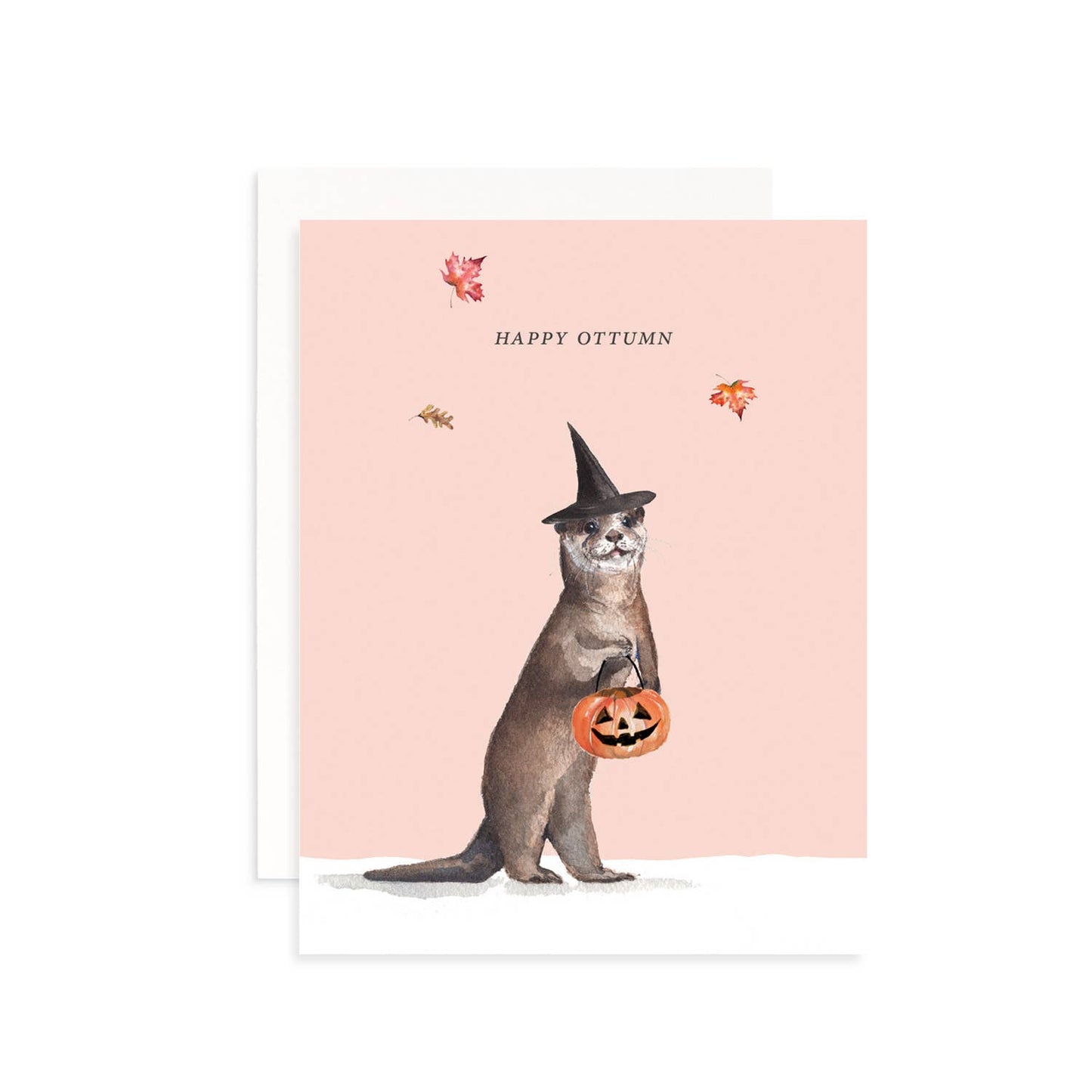 Happy Ottumn Greeting Card: Single Card