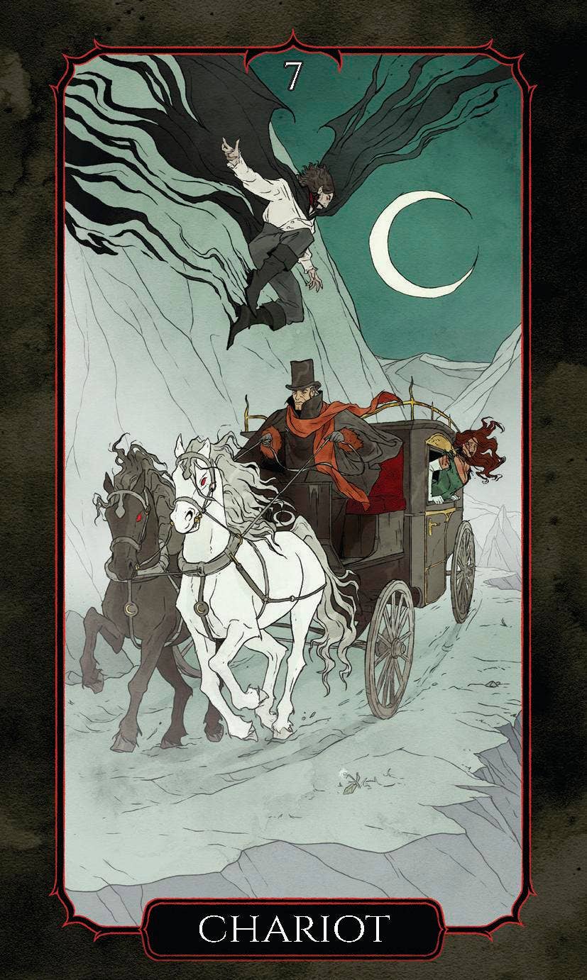The Vampire's Tale Tarot Deck (Halloween Tarot Deck)