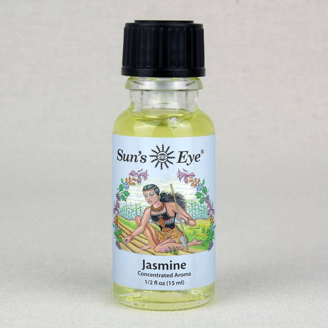 Jasmine Oil: .5 fl oz - Sun's Eye