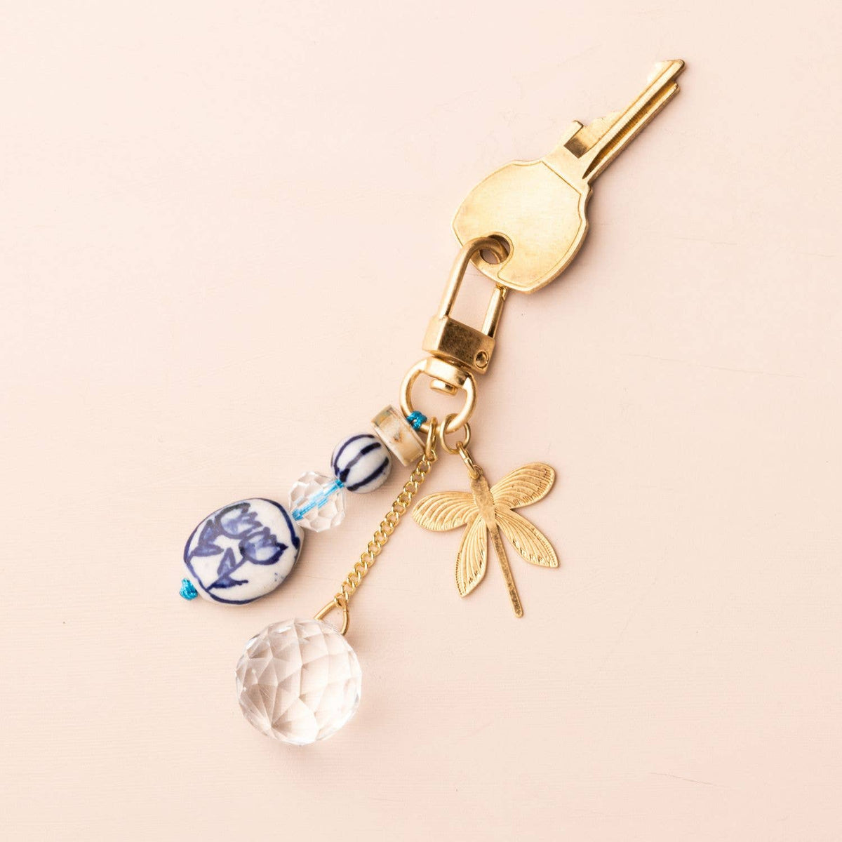 Bookmark & Keychain Set - Dragonfly/Inspiration