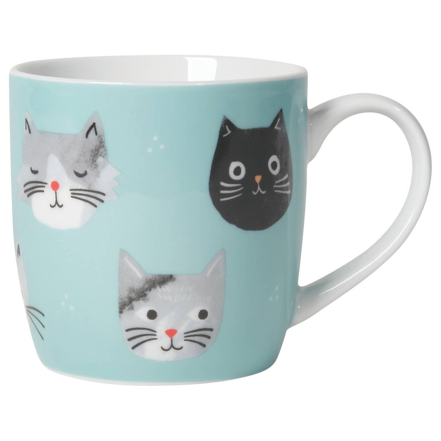 Cats Meow Mug: Blue