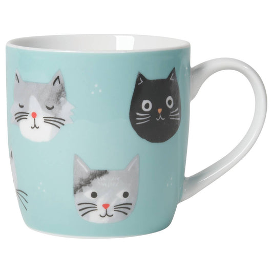Cats Meow Mug: Blue