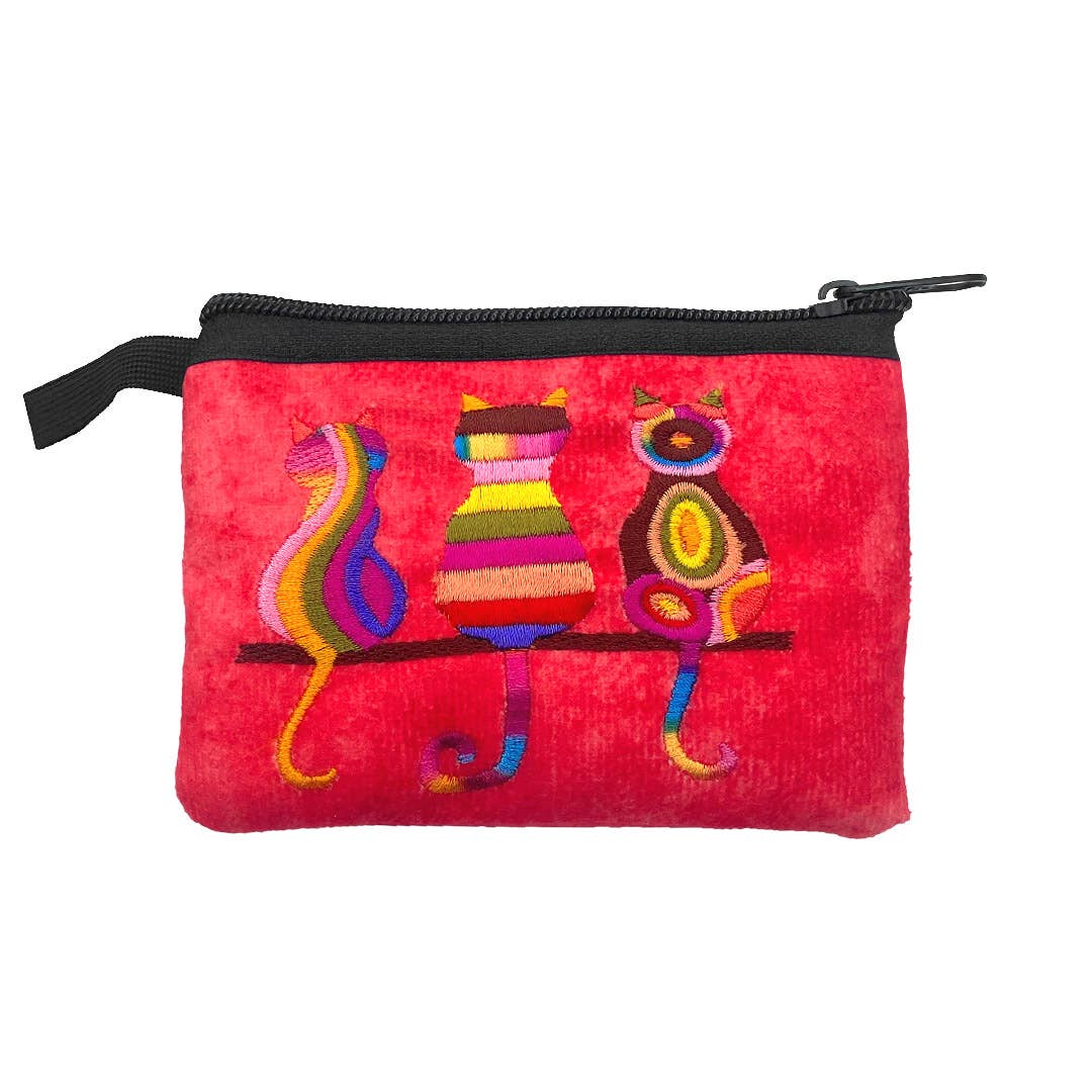 3 Cats Ecuadorian Coin Purse
