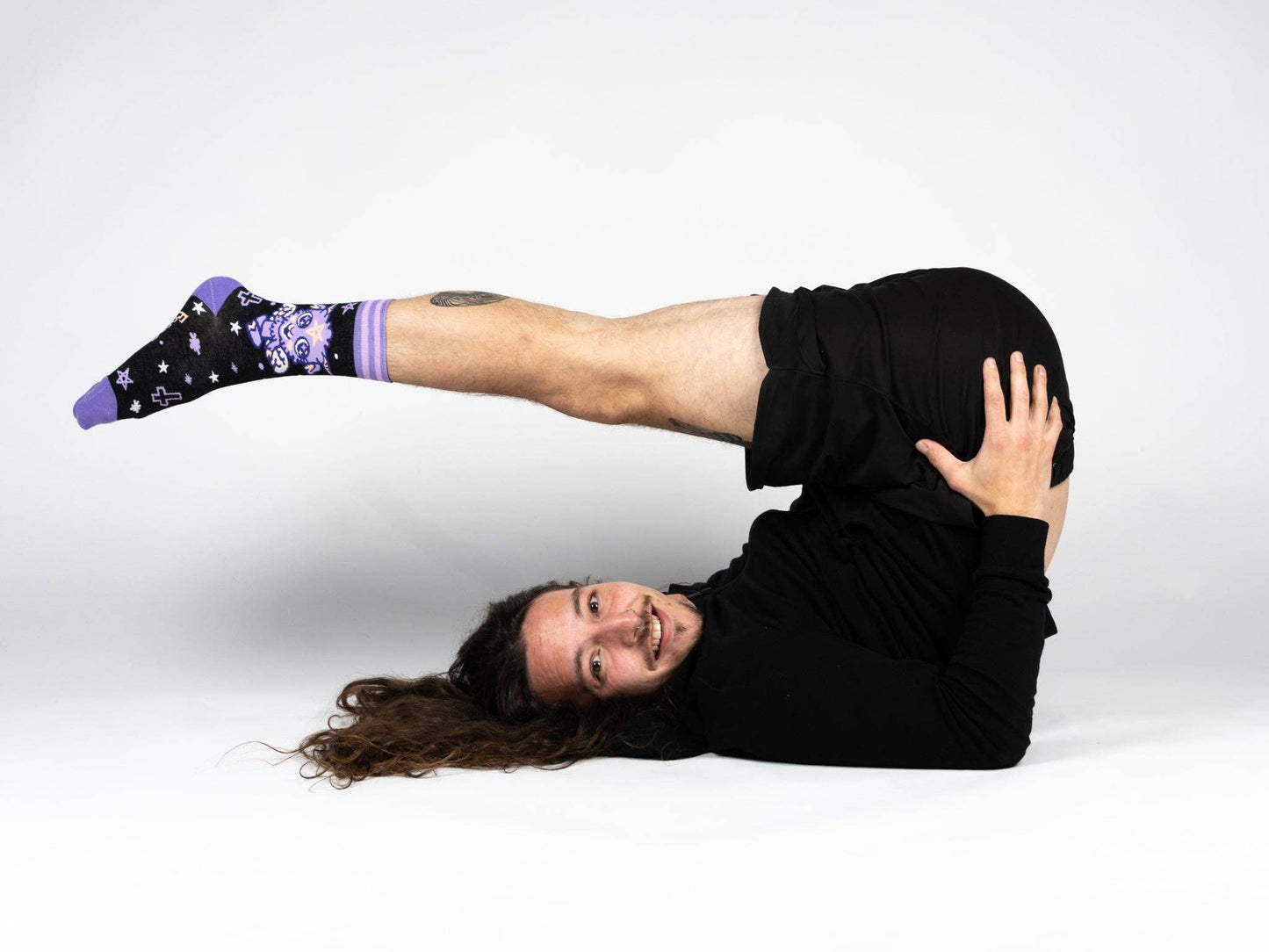 Foot Clothes - Cute Baphomet Crew Socks