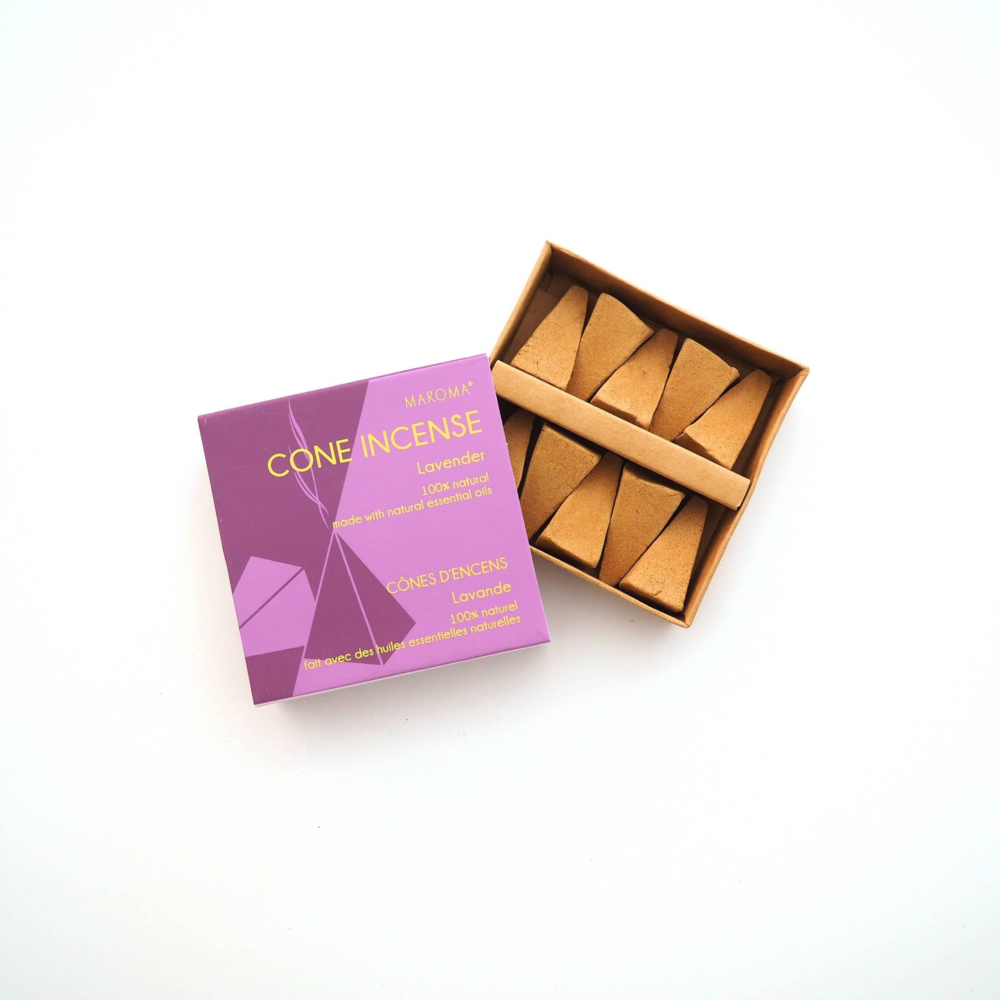 Maroma Cone Incense Lavender