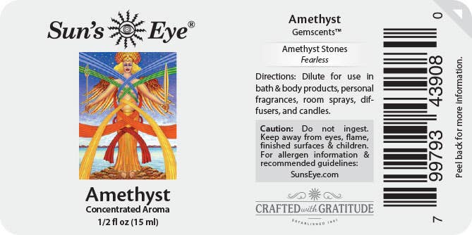 Amethyst Oil: .5 fl oz - Sun's Eye