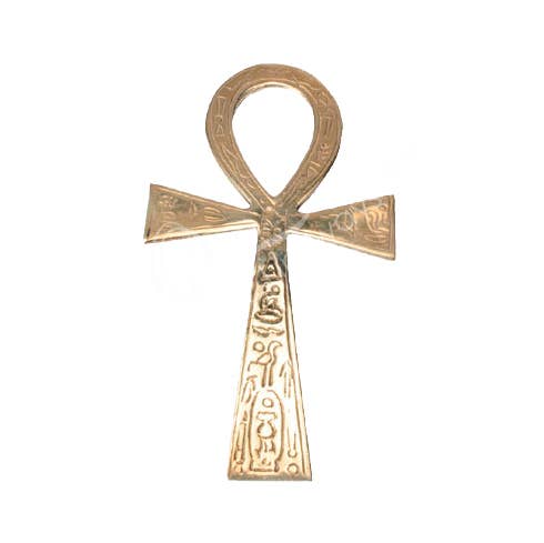 Brass Ankh 4 X 7.25"