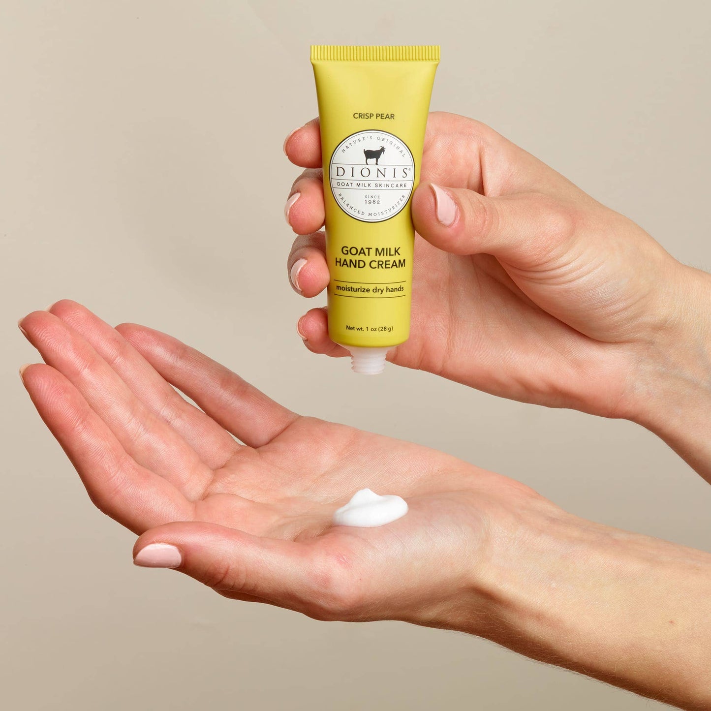 Dionis Crisp Pear Goat Milk Hand Cream, 1oz