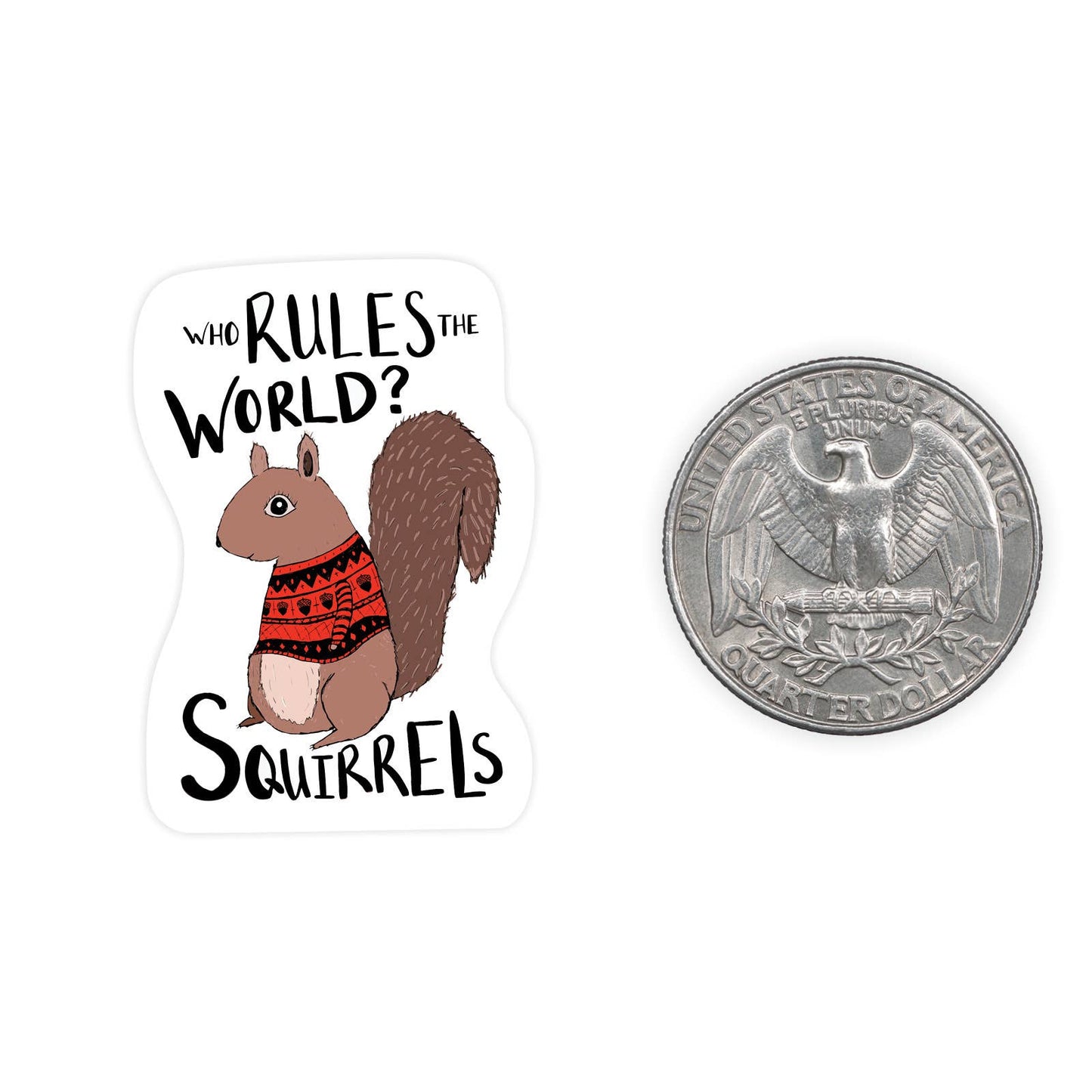 Squirrels - Mini Sticker