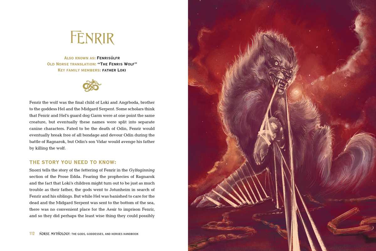 Norse Mythology - The Gods, Goddesses, and Heroes Handbook