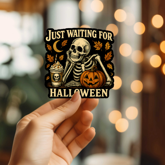 MMT - Waiting for Halloween Sticker