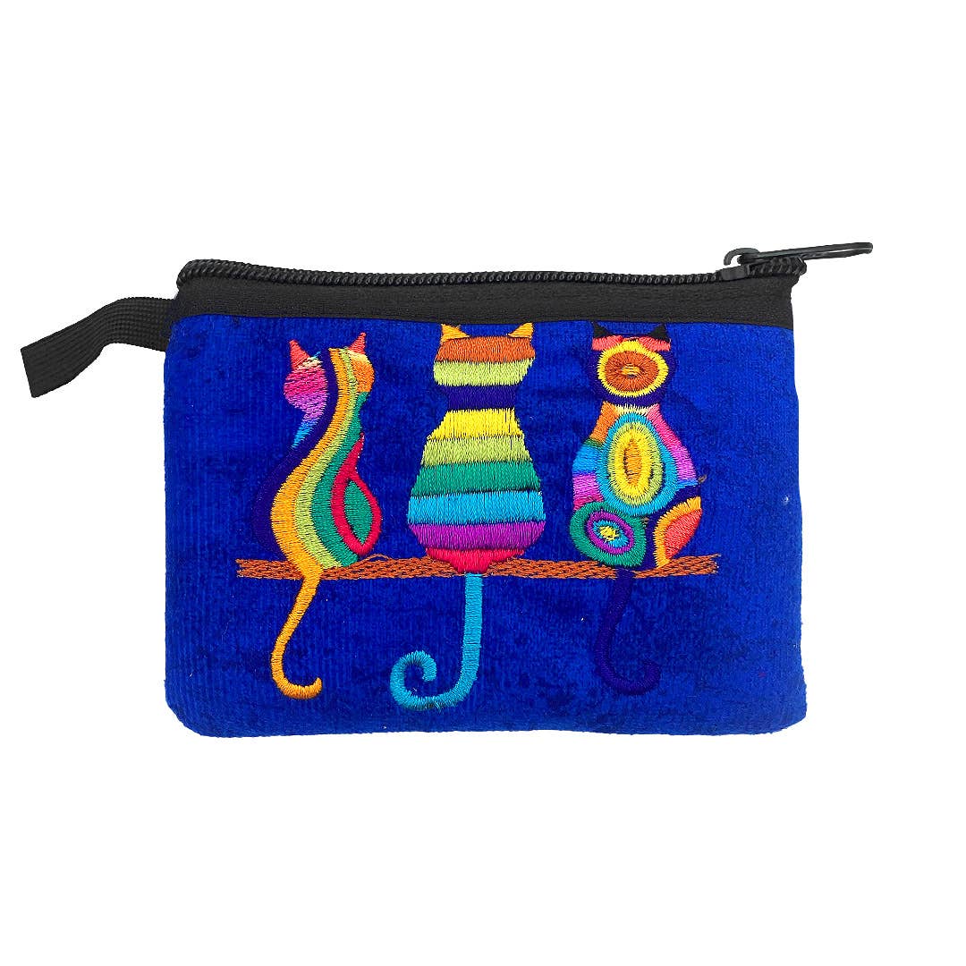 3 Cats Ecuadorian Coin Purse