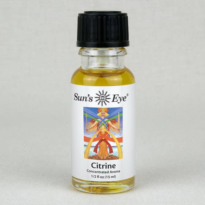 Citrine Oil: .5 fl oz - Sun's Eye