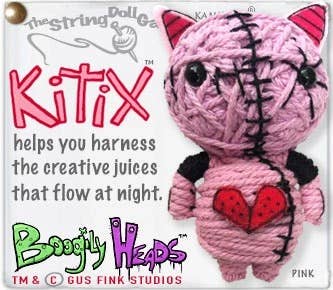 String Doll - Kitix Keychain