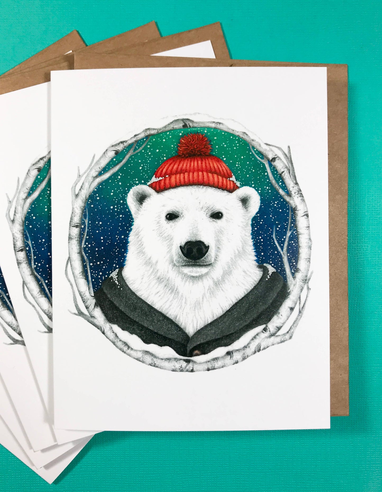 Greeting Card - Abundance - Polar Bear