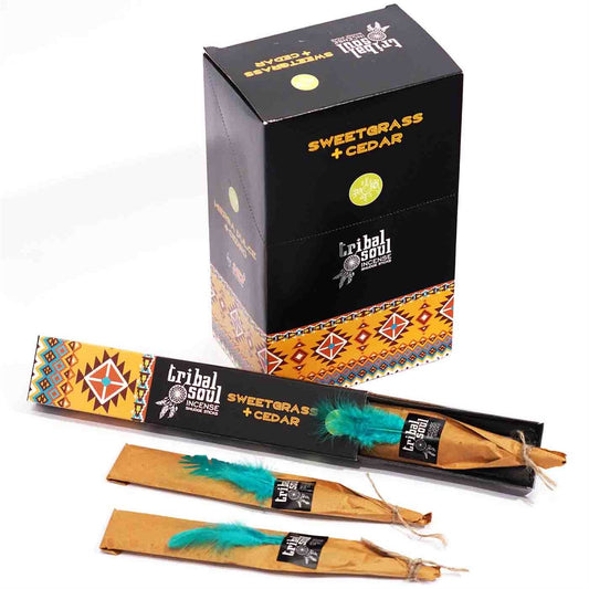 Tribal Soul Incense- Sweet Grass & Cedar