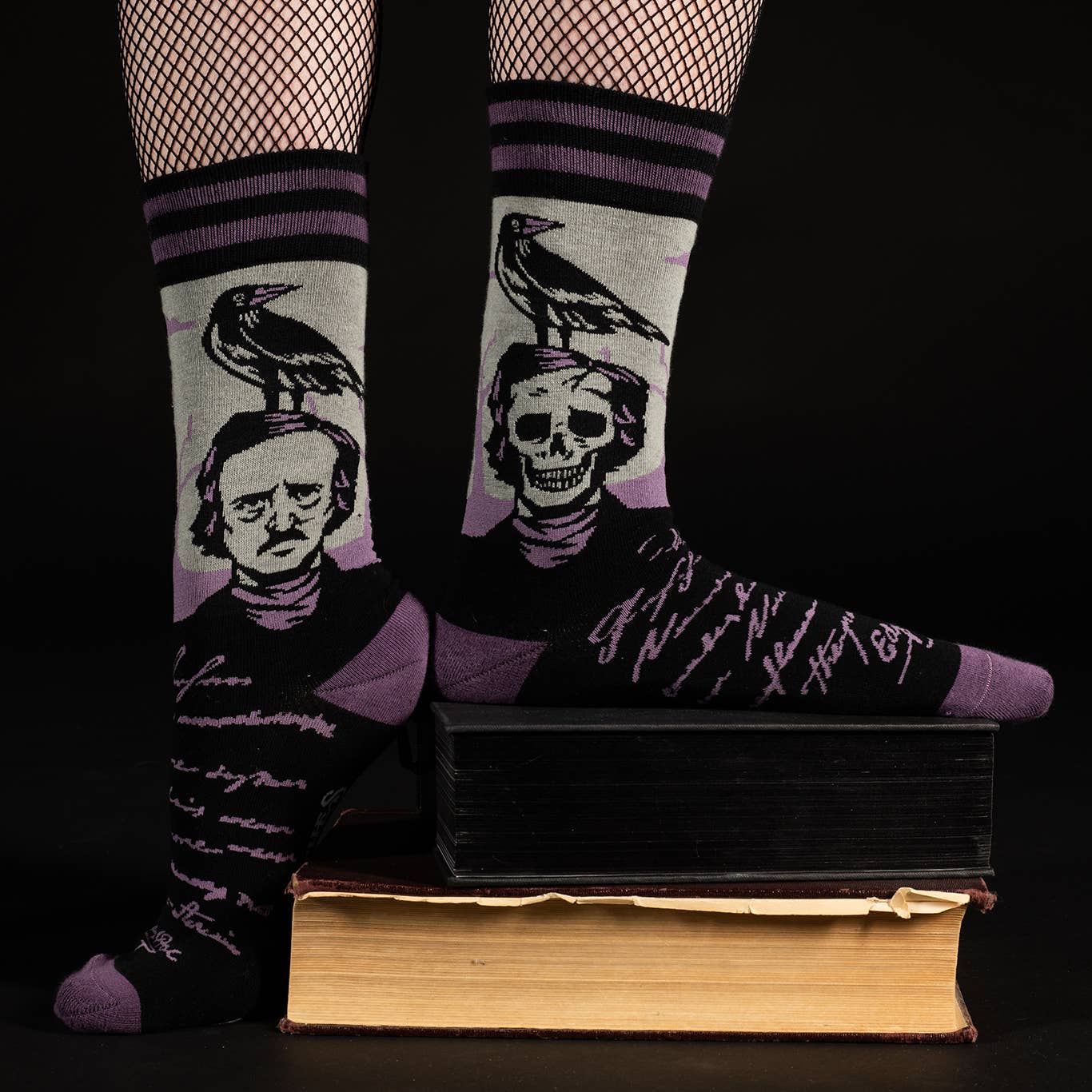 Socks - Foot Clothes - Raven Poe