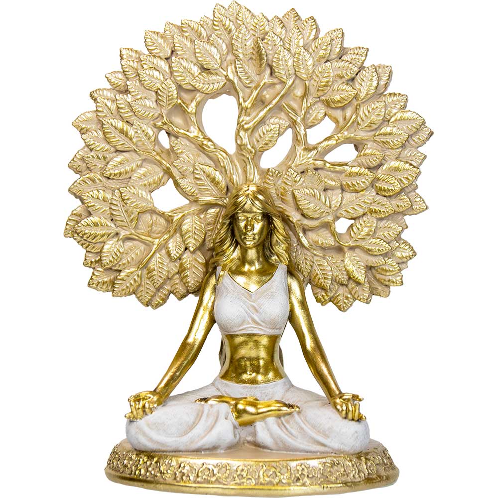 Yoga Lady w/Tree of Life (Each): Yoga Lady with Tree of Life
