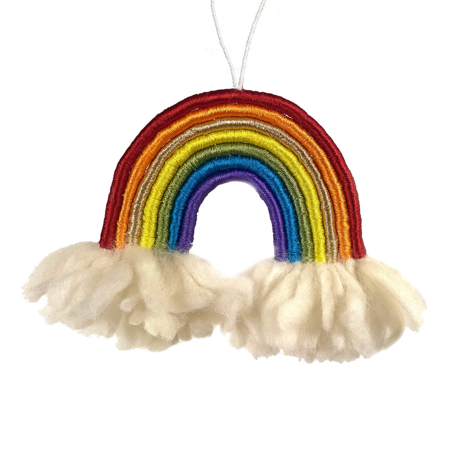 SALE! Was $12.00 - Multi/Gold  Rainbow Wrap Wall Décor