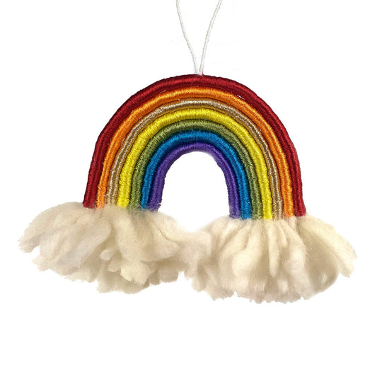 Multi/Gold Rainbow Wrap Wall Décor