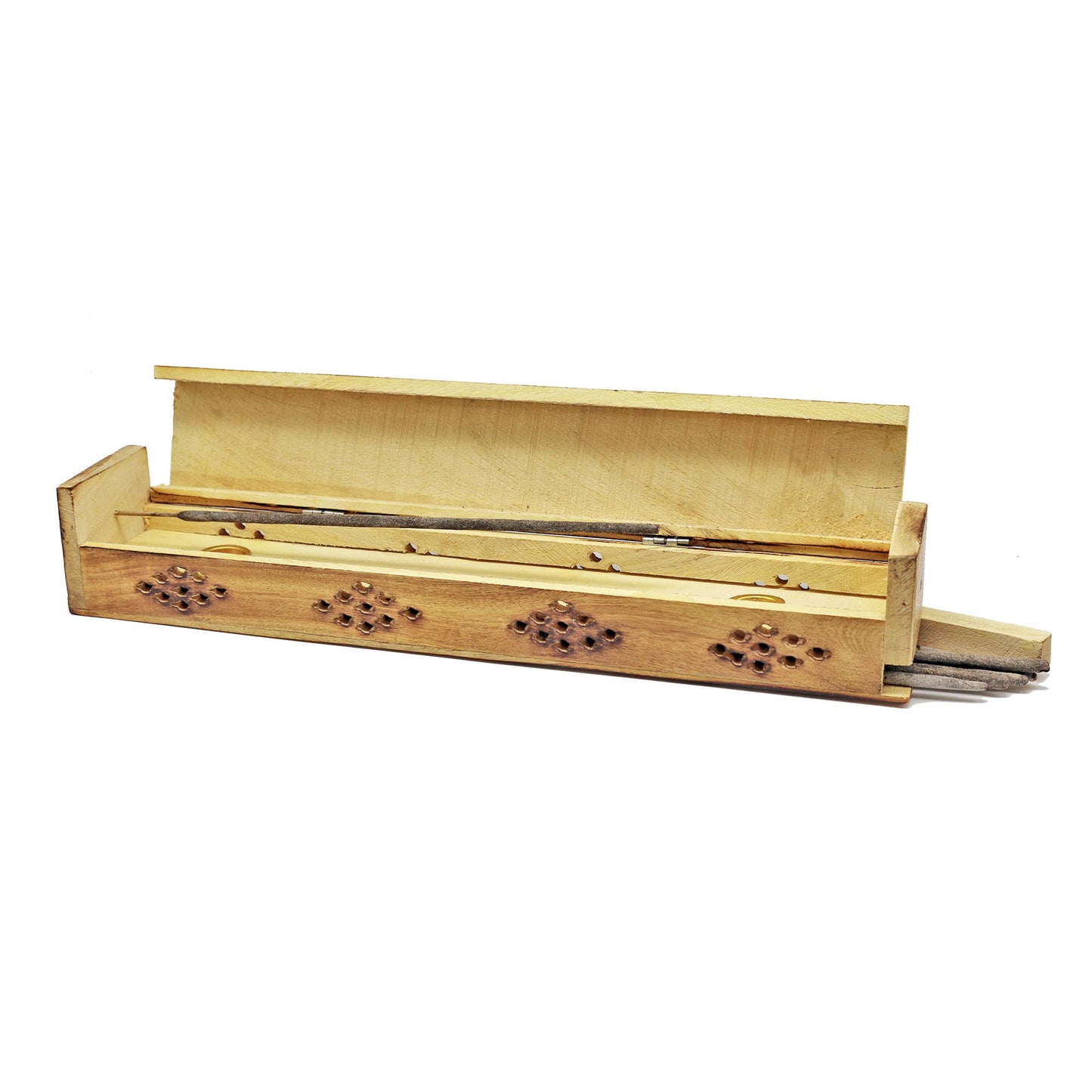 Wooden Incense Burner Box - Celestial Pink