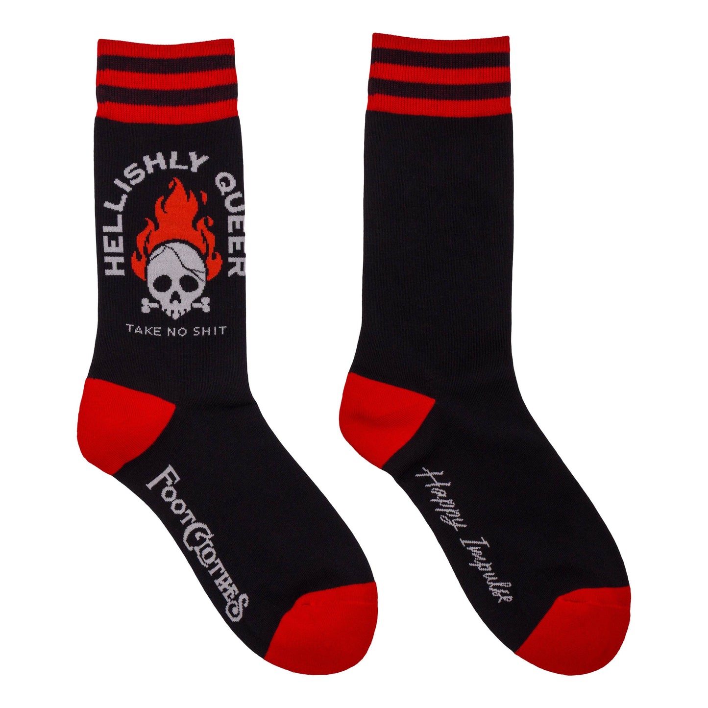 Foot Clothes - Hellishly Queer Crew Socks