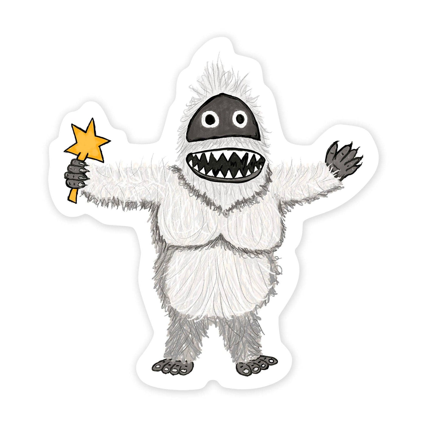 Yeti - Mini Sticker