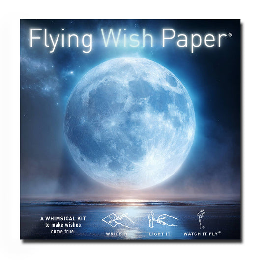 Flying Wish Paper - Blue Moon