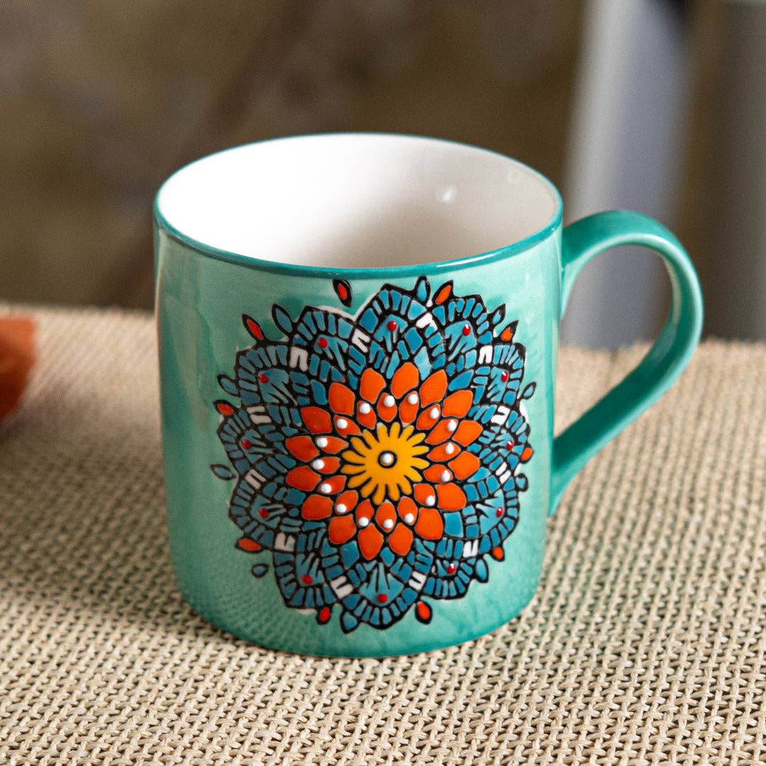 Mandala Anahata Seven Chakra 11oz Mug