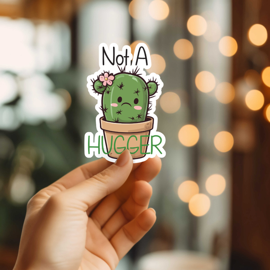 MMT - Not a Hugger Vinyl Sticker