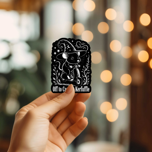 MMT - Off to Cause a Kerfuffle Vinyl Sticker